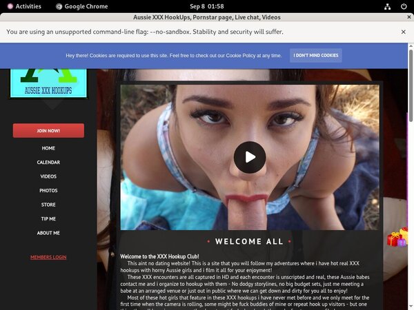Aussie XXX HookUps Discount Accounts