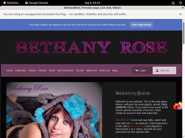 BethanyRose Account Logins