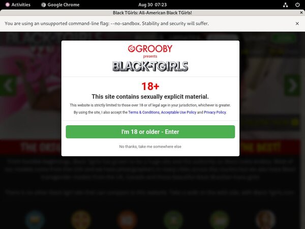 Black TGirls Discount Signup