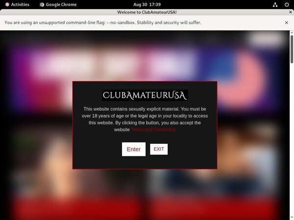 Club Amateur USA Web