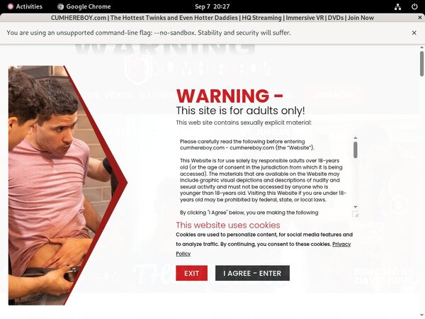 Cumhereboy.com Login Password