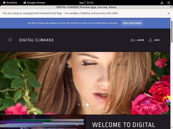 Digitalclimaxxx.com For Tablet