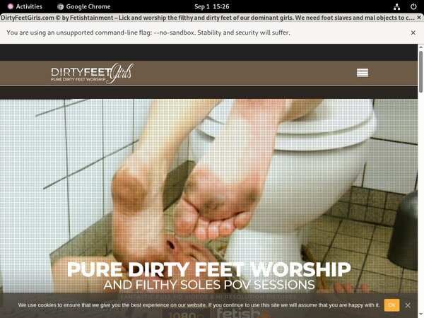Dirty Feet Girls Pay
