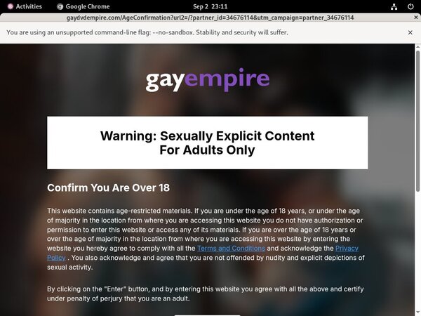 Discount Gay Empire Deal