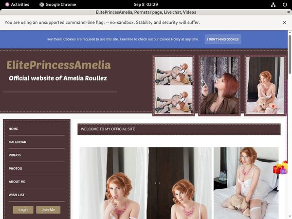 ElitePrincesAmelia Free Accounts