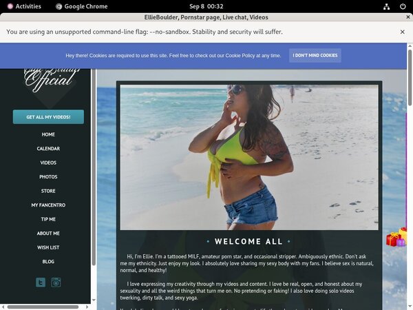 EllieBoulder Feet