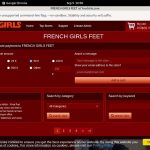 FRENCH GIRLS FEET Porn Tube