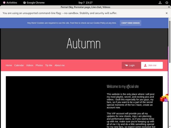 Ferrari Sky Discount Password