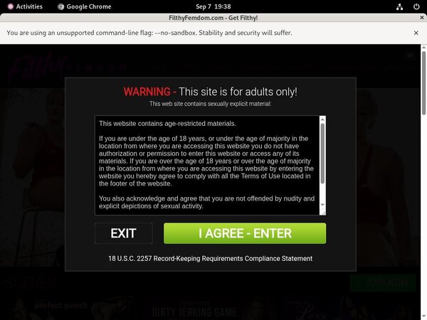 Filthyfemdom.com Free Member