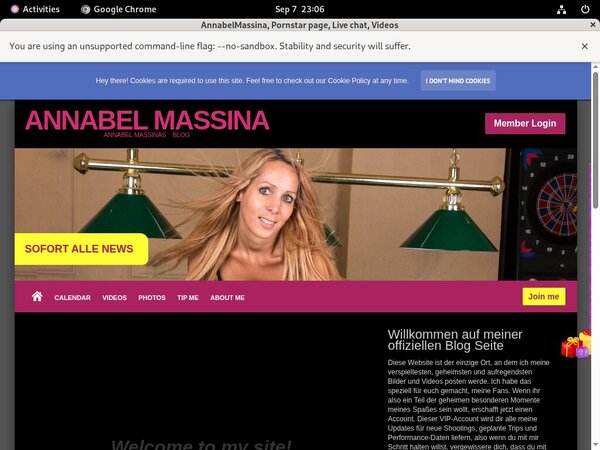 Free Account Annabelmassina.modelcentro.com Offer