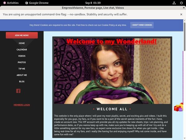 Free EmpressVivianne Trial Offer