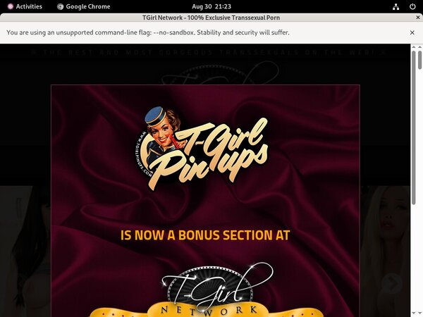 Free Pinups TGirl Logins
