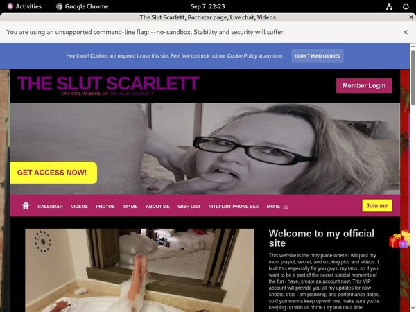 Free Trial On Scarlett Slut The