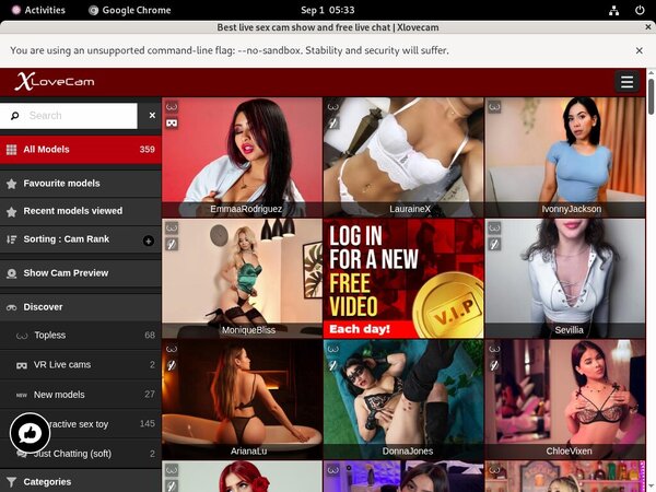 Free User For X Love Cam
