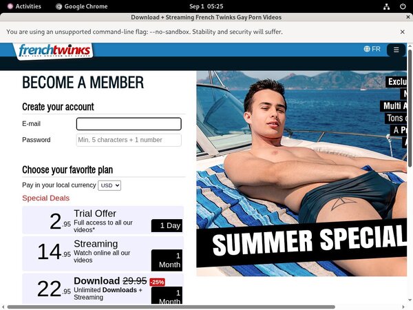 Frenchtwinks With Direct Debit