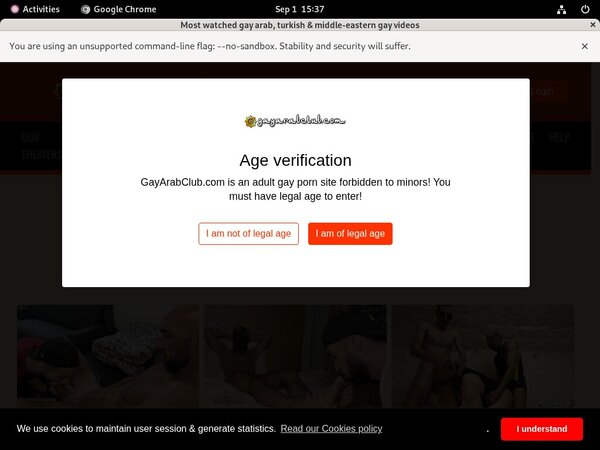 Get A Free Gay Arab Club Login