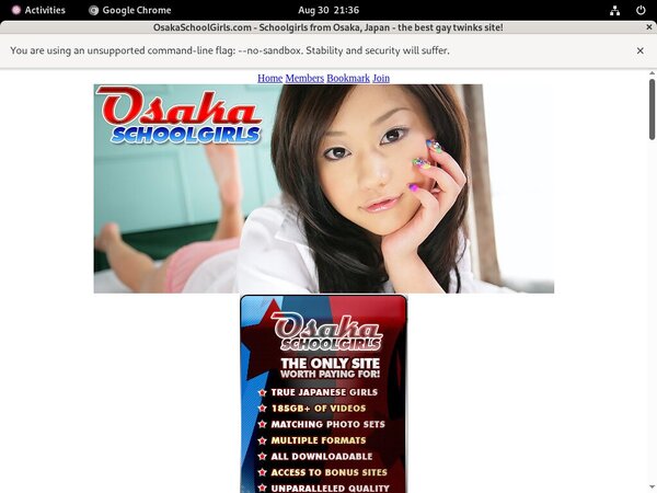 Gratis Osaka Schoolgirls