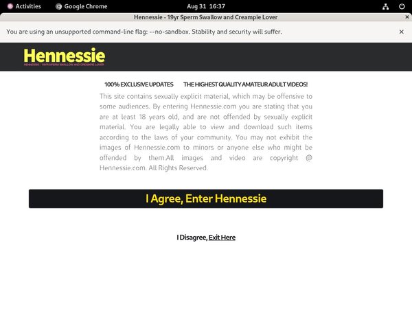 Hennessie Discount Rate