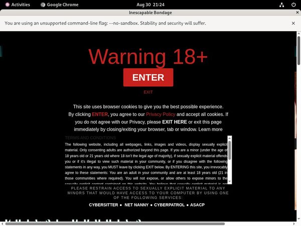 Inescapable Bondage Mobile