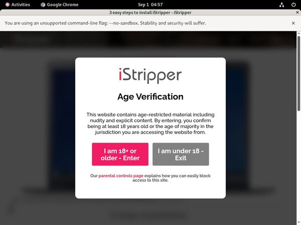Istripper.com Cam