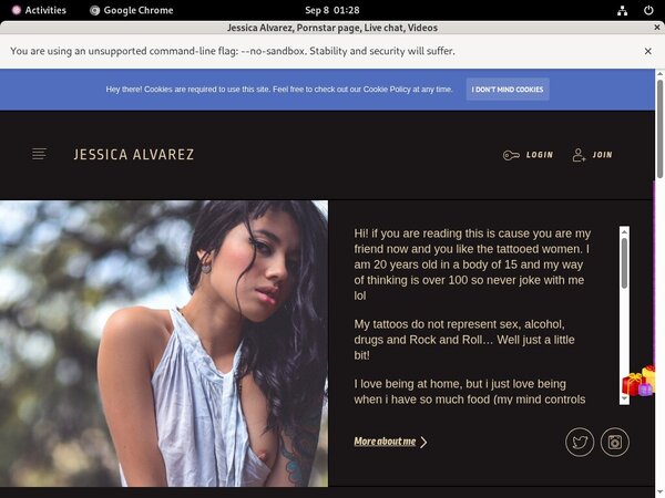 Jessica Alvarez Free Scene Jessica Alvarez Free Scene