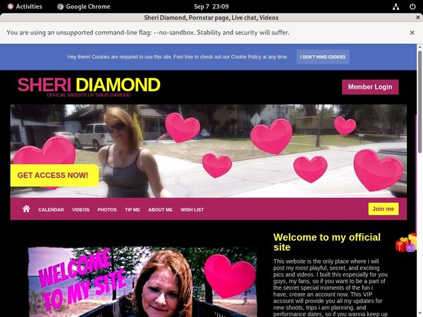 Join Diamond Sheri Free
