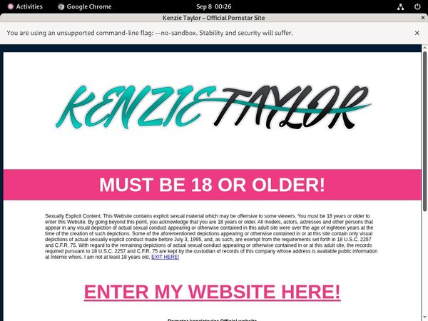 Kenzie Taylor Hack Account