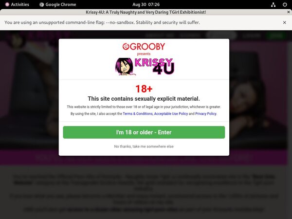 Krissy4u Free Passes