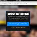 Ladyboys Fucked Bareback Free Membership