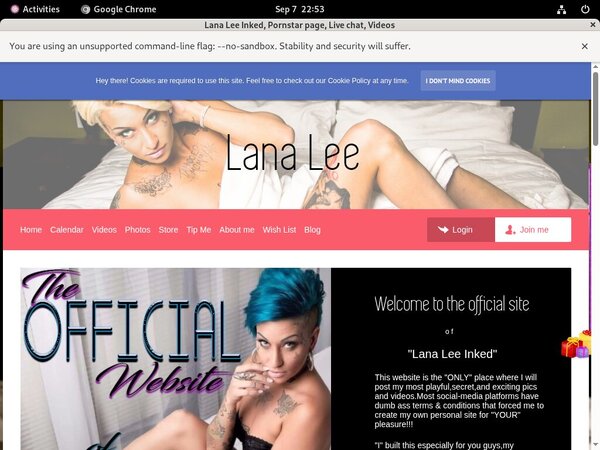 Lana Lee Inked Membership