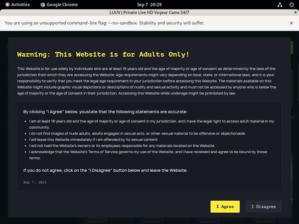 Luuv.com New Account