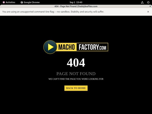 Macho Factory Paypal Purchase