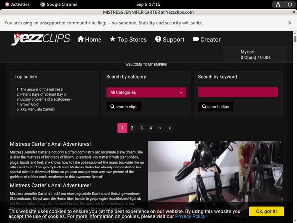 MistressJenniferCarter Videos For Free