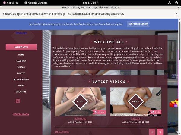 Mistydareious Parola D'ordine Gratuito