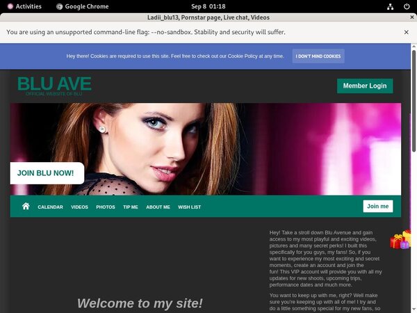 New Ladii_blu13 Account