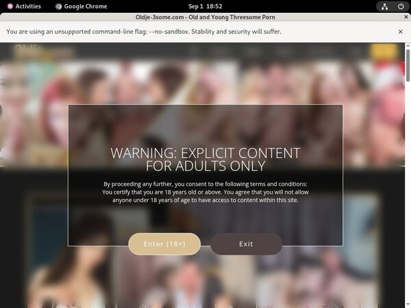 Oldje-3some.com Porn Video