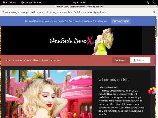 OneSideLove Password Account