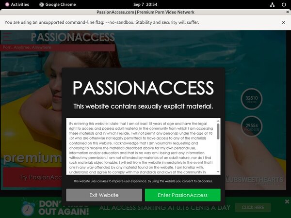 Passion Access Pay Pal