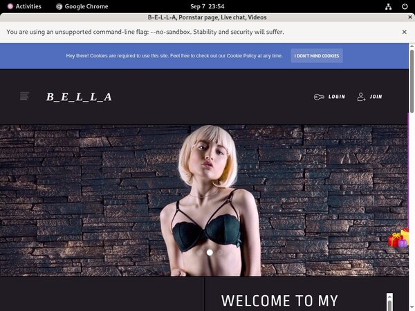 Paypal B-E-L-L-A?