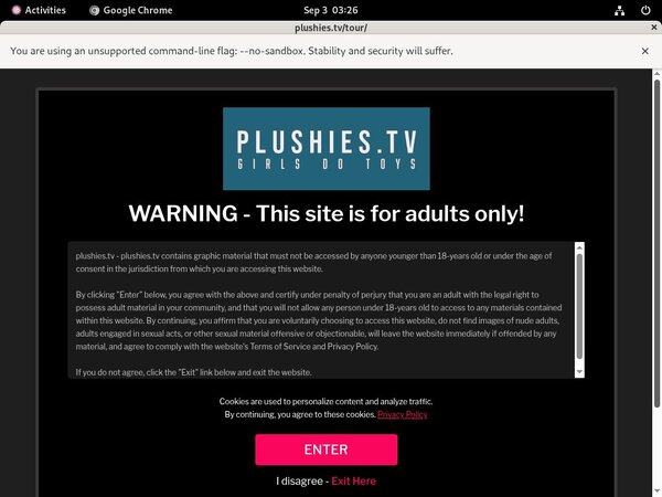 Register Plushies.tv