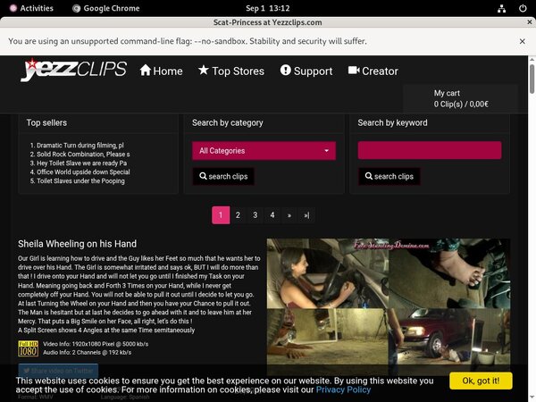 Scat-princess Logins Free