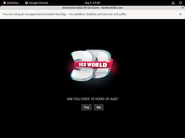 Sex World 3D Login Pass