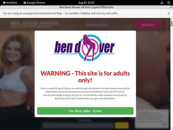 Signup For Bendovermovies.com With Paypal