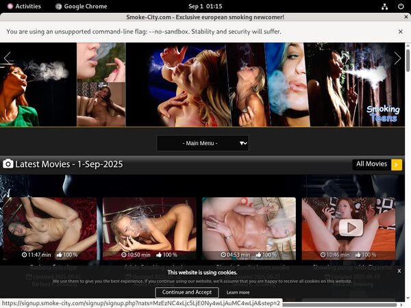 Smoke-city.com Working Account