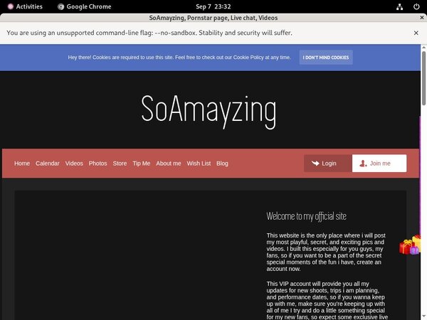 SoAmayzing Discount Registration