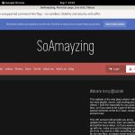 SoAmayzing Sign Up Form