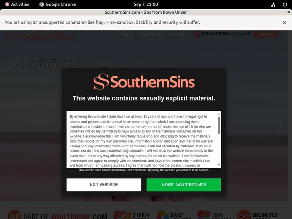 Southernsins.com Free Pw