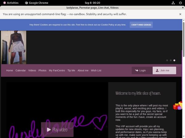 Subscribe To Luvlylarae.modelcentro.com