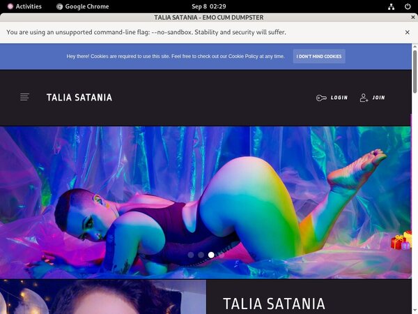 Taliasatania.modelcentro.com Massage