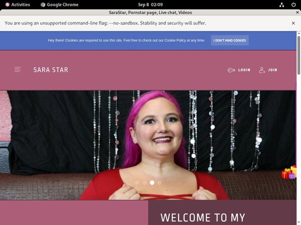 Trial Bbwsarastar.com Membership